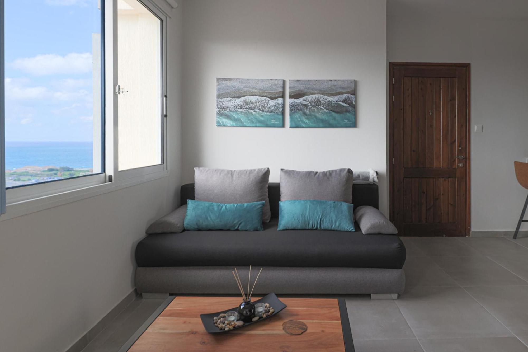 Eden Blue-Horizon 1B, Paphos, Sea View, Pool Apartment Konia Luaran gambar