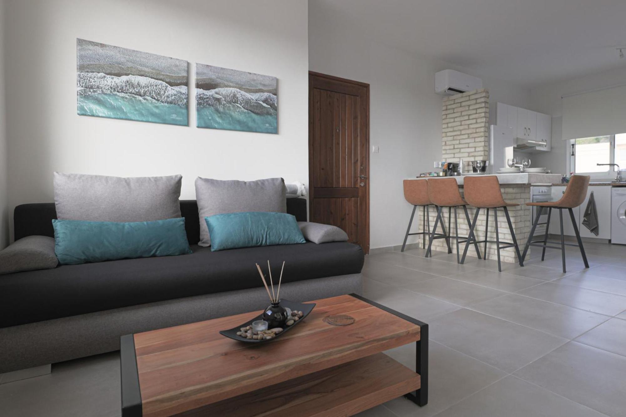 Eden Blue-Horizon 1B, Paphos, Sea View, Pool Apartment Konia Luaran gambar