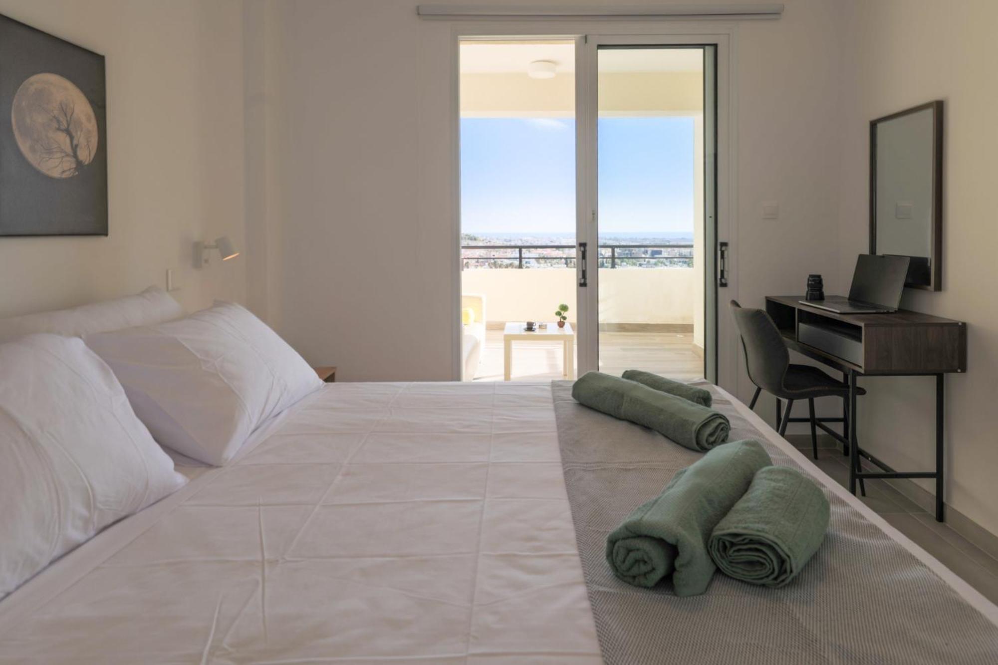 Eden Blue-Horizon 1B, Paphos, Sea View, Pool Apartment Konia Luaran gambar