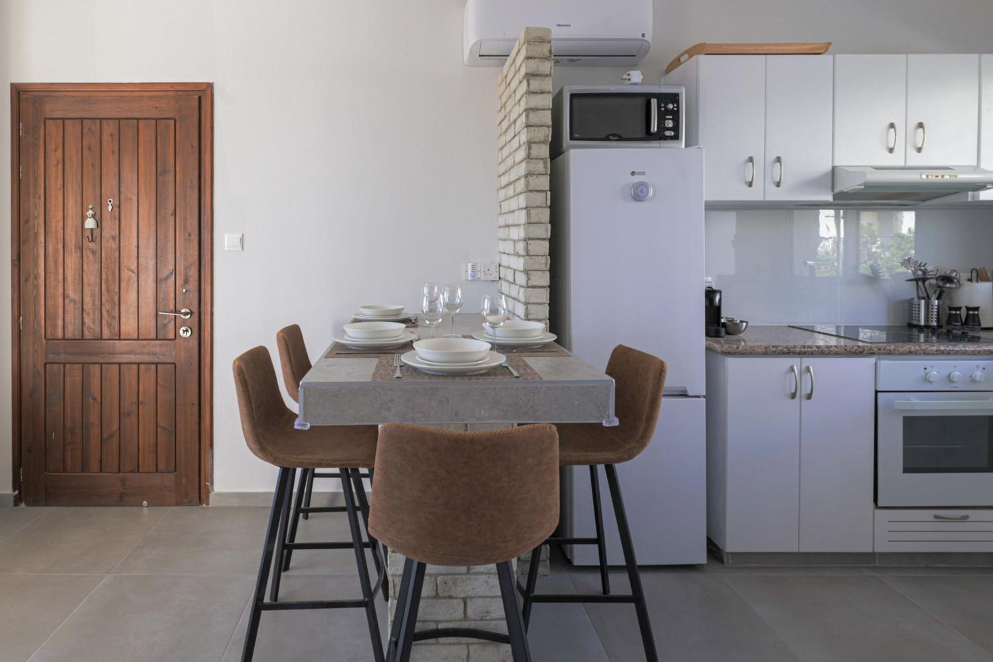 Eden Blue-Horizon 1B, Paphos, Sea View, Pool Apartment Konia Luaran gambar