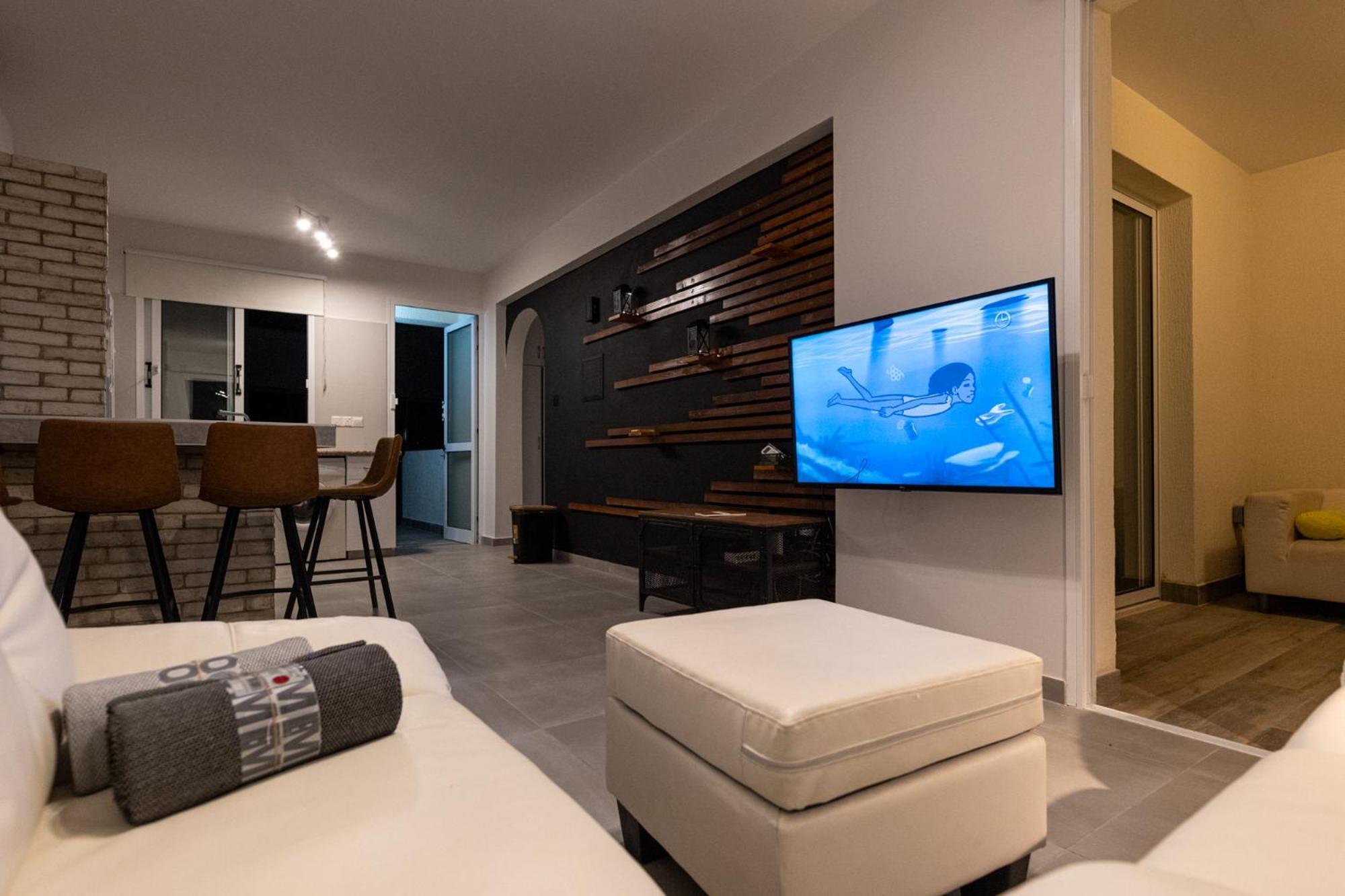 Eden Blue-Horizon 1B, Paphos, Sea View, Pool Apartment Konia Luaran gambar