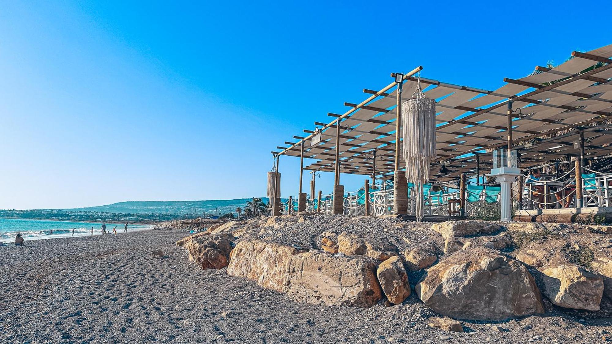 Eden Blue-Horizon 1B, Paphos, Sea View, Pool Apartment Konia Luaran gambar