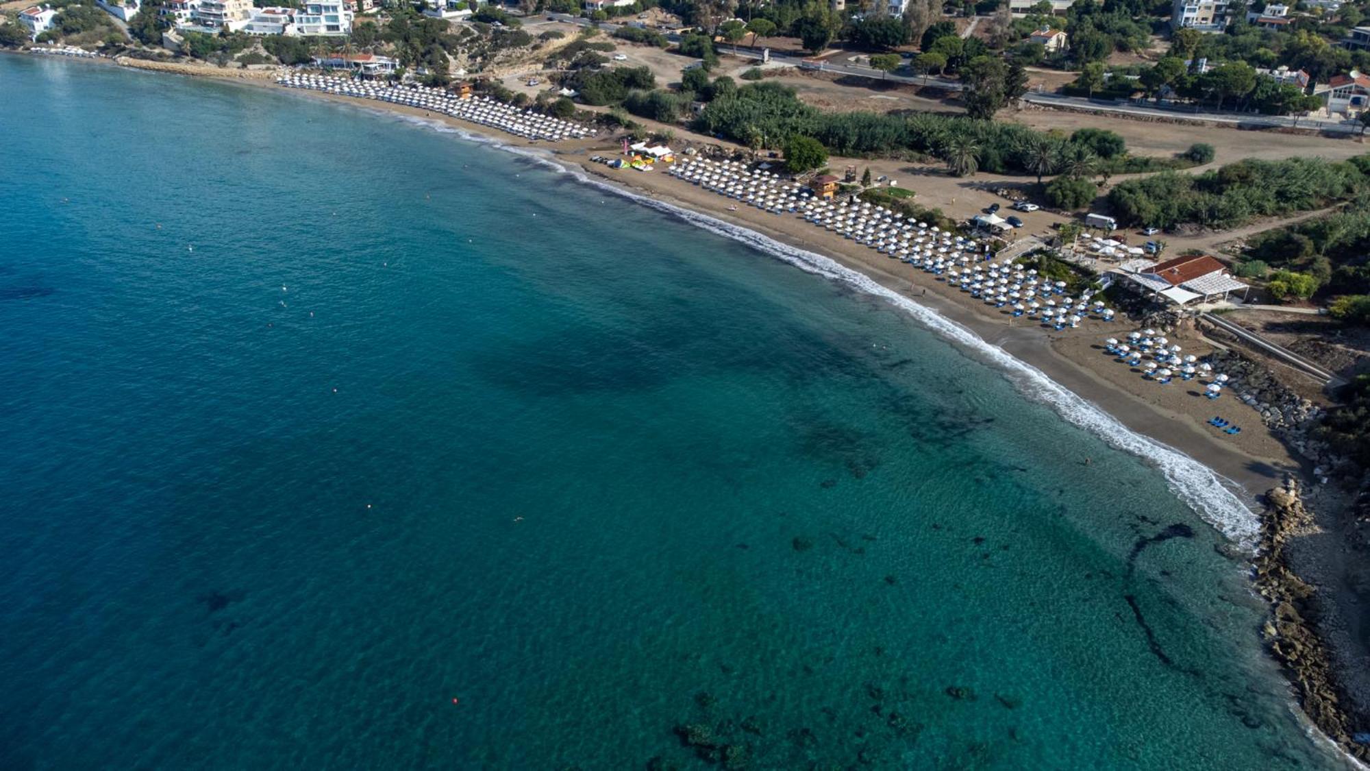 Eden Blue-Horizon 1B, Paphos, Sea View, Pool Apartment Konia Luaran gambar